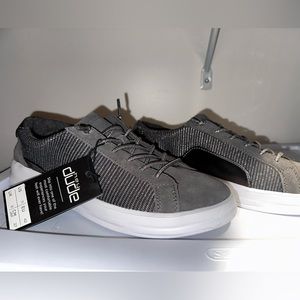 HEY DUDE, womens size 11, gray with sparkles